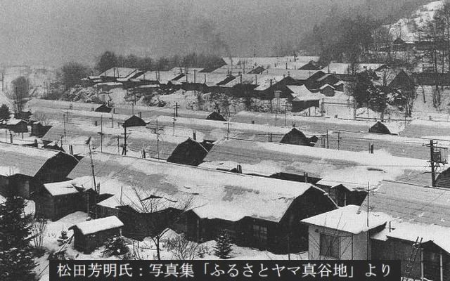 画像35:ふるさとヤマ真谷地　登川長屋雪景色